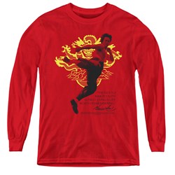 Bruce Lee - Youth Immortal Dragon Long Sleeve T-Shirt