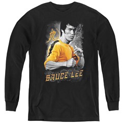Bruce Lee - Youth Yellow Dragon Long Sleeve T-Shirt