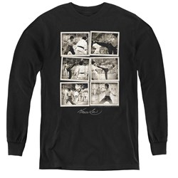 Bruce Lee - Youth Snap Shots Long Sleeve T-Shirt