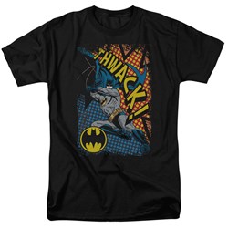 Batman - Thwack Adult T-Shirt In Black
