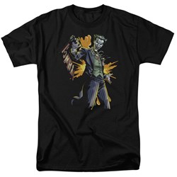 Batman - Joker Bang Adult T-Shirt In Black