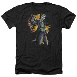 Batman - Mens Joker Bang Heather T-Shirt
