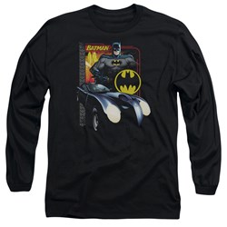 Batman - Mens Bat Racing Long Sleeve T-Shirt