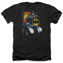 Batman - Mens Bat Racing Heather T-Shirt