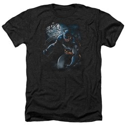 Batman - Mens Light Of The Moon Heather T-Shirt