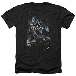 Batman - Mens Perched Heather T-Shirt