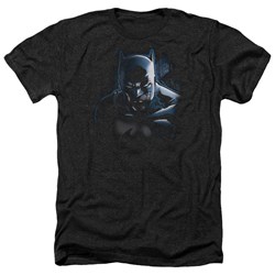 Batman - Mens Don'T Mess With The Bat Heather T-Shirt