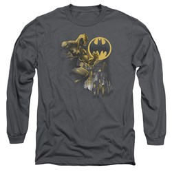 Batman - Mens Bat Signal Longsleeve T-Shirt