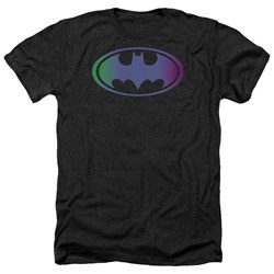 Batman - Mens Gradient Bat Logo Heather T-Shirt