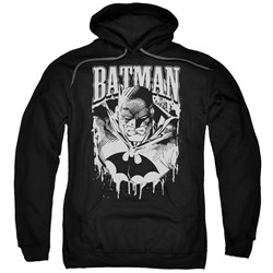 Batman - Mens Bat Metal Pullover Hoodie