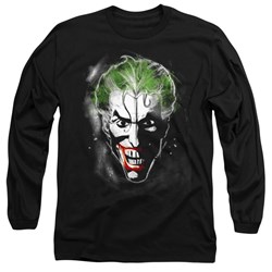 Batman - Mens Face Of Madness Long Sleeve T-Shirt