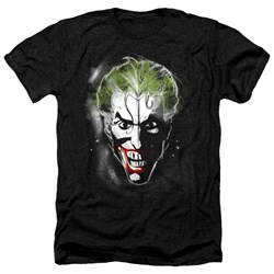 Batman - Mens Face Of Madness Heather T-Shirt