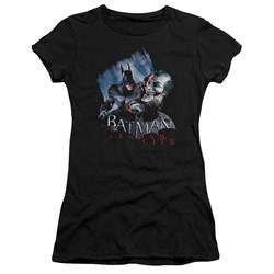 Batman: Arkham City - Joke's On You! Juniors T-Shirt In Black