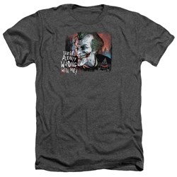 Batman: Arkham City - Mens Plenty Wrong T-Shirt In Charcoal
