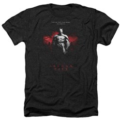 Arkham City - Mens Standing Strong Heather T-Shirt