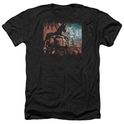 Arkham City - Mens City Knockout Heather T-Shirt