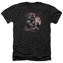 Arkham City - Mens Blood Moon Heather T-Shirt