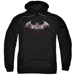 Batman: Arkham City - Mens Bat Fill Hoodie