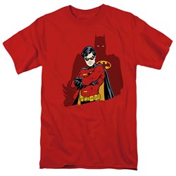 Batman - Mens Wingman T-Shirt In Red
