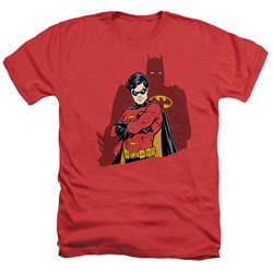 Batman - Mens Wingman T-Shirt In Red