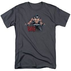 Batman - Mens Bane Flex T-Shirt In Charcoal