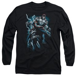Batman - Mens Evil Rising Long Sleeve Shirt In Black