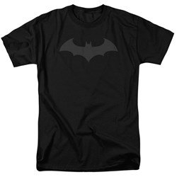 Batman - Mens Hush Logo T-Shirt In Black