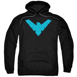 Batman - Mens Nightwing Symbol Hoodie