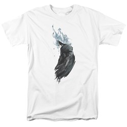 Batman - Mens Wash T-Shirt In White