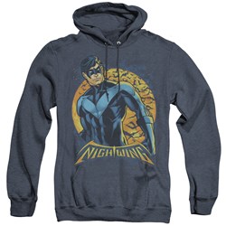 Batman - Mens Nightwing Moon Hoodie