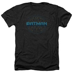 Batman - Mens Bat Tech Logo Heather T-Shirt