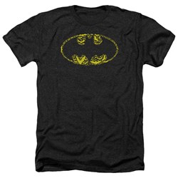 Batman - Mens Bats On Bats Heather T-Shirt
