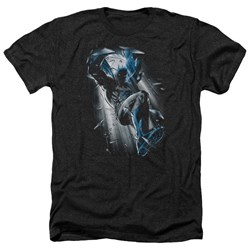 Batman - Mens Bat Crash Heather T-Shirt