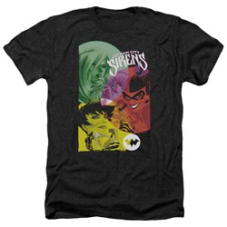 Batman - Mens Gotham Sirens Heather T-Shirt