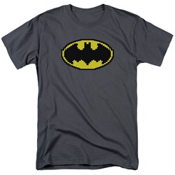 Batman - Mens Pixel Symbol T-Shirt