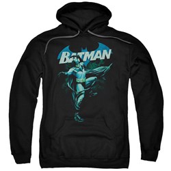 Batman - Mens Blue Bat Hoodie