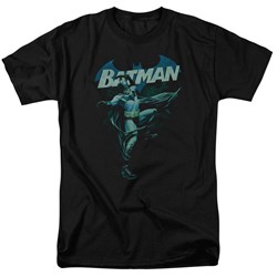 Batman - Mens Blue Bat T-Shirt