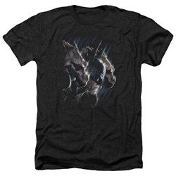 Batman - Mens Gargoyles Heather T-Shirt