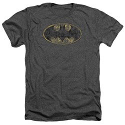 Batman - Mens Tattered Logo T-Shirt