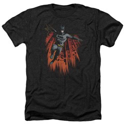 Batman - Mens Majestic Heather T-Shirt