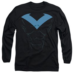 Batman - Mens Nightwing Costume Longsleeve T-Shirt