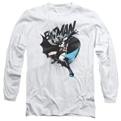 Batman - Mens Batarang Throw Longsleeve T-Shirt