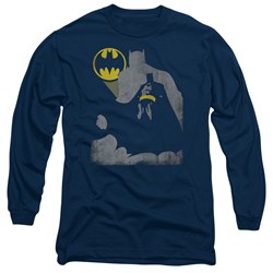 Batman - Mens Bat Knockout Longsleeve T-Shirt