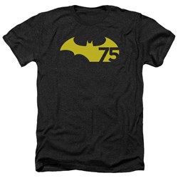 Batman - Mens 75 Logo 2 Heather T-Shirt