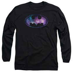 Batman - Mens Galaxy Signal Long Sleeve T-Shirt