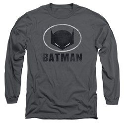 Batman - Mens Mask In Oval Long Sleeve T-Shirt