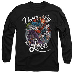Batman - Mens Death By Love Long Sleeve T-Shirt