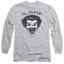Batman - Mens Retro Joker Long Sleeve T-Shirt