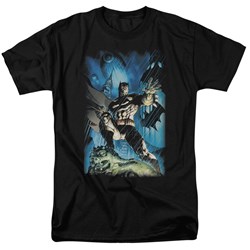 Batman - Mens Stormy Dark Knight T-Shirt