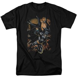 Batman - Mens Grapple Fire T-Shirt